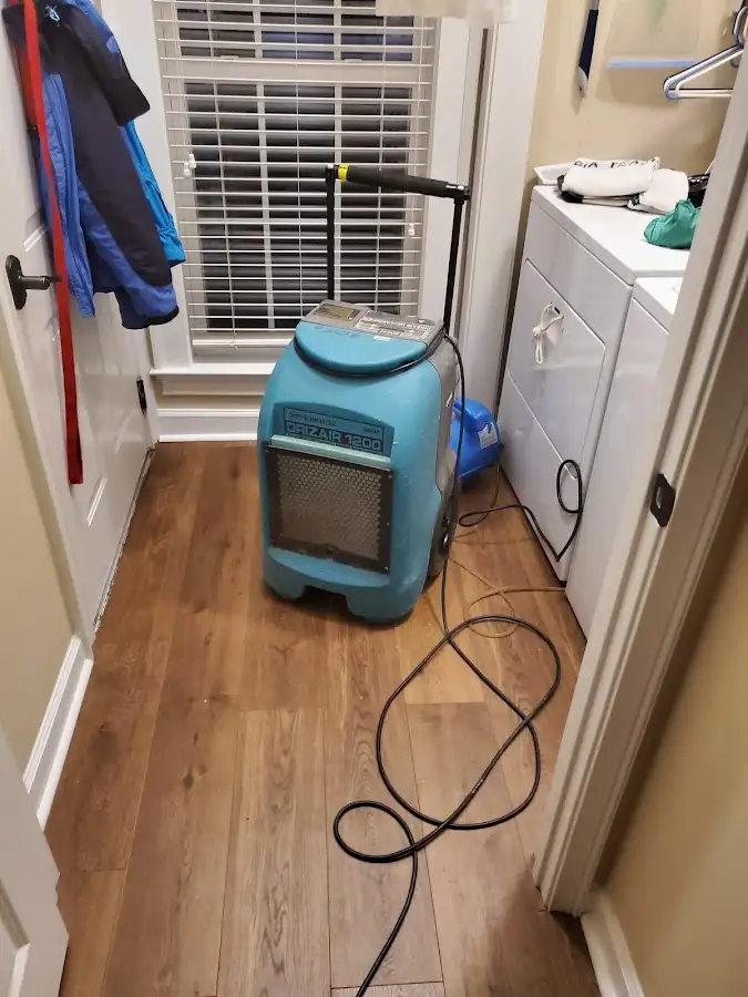 Commercial dehumidifier deployed for Crawl Space Restoration in Grass Lake
